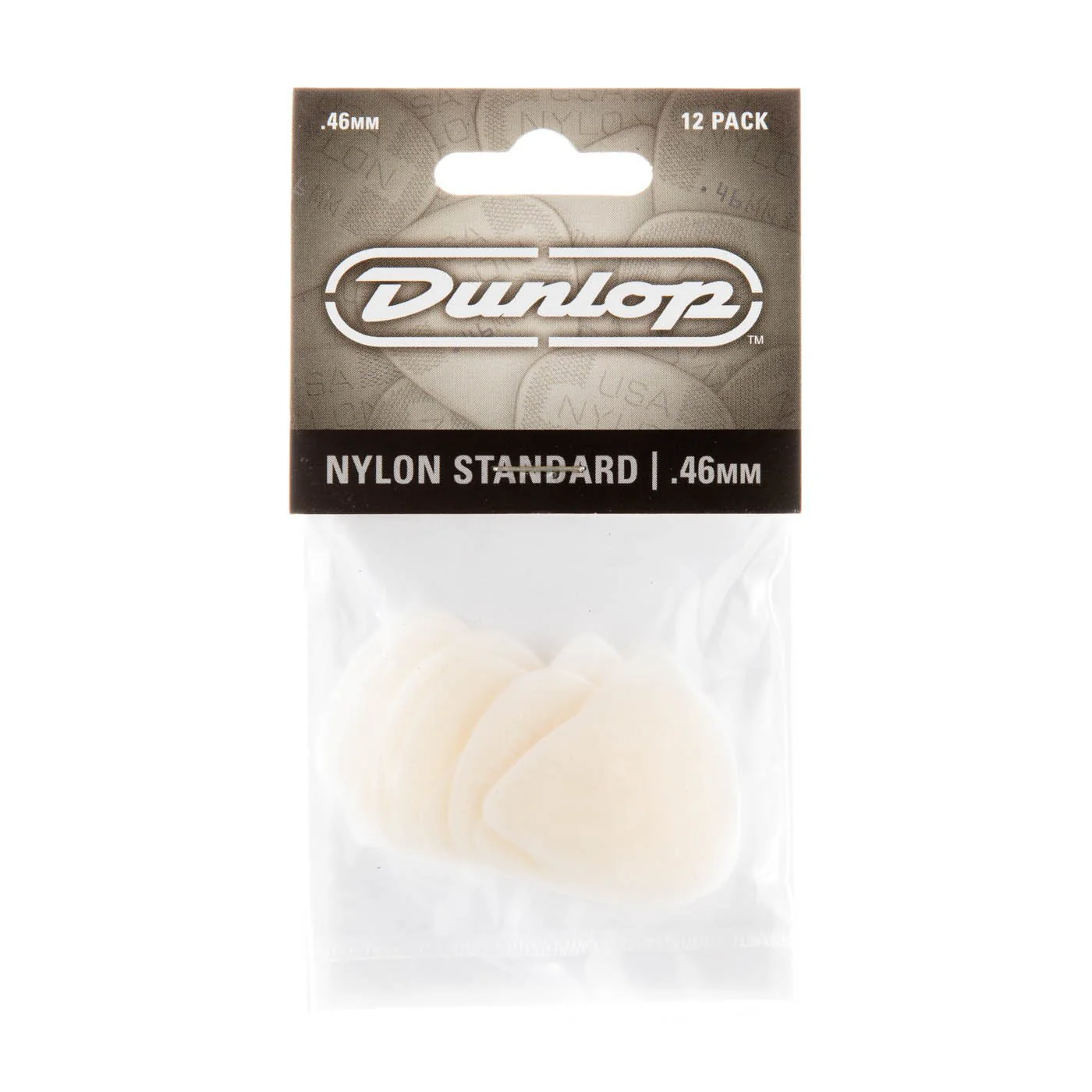 Dunlop JP246 - Nylon Standard 0.46mm Picks 12pk - Image 2