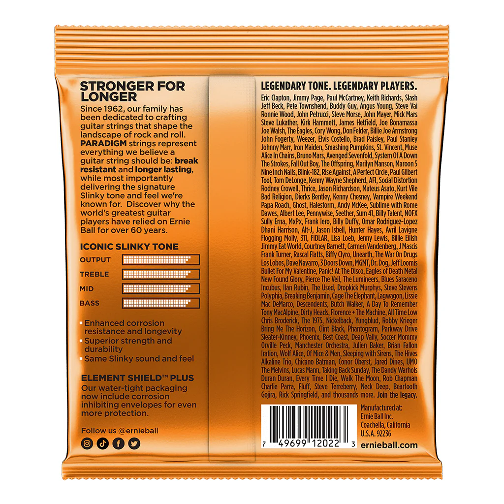 Ernie Ball Hybrid Slinky Paradigm Electric Guitar Strings, 9-46 Gauge - Image 2