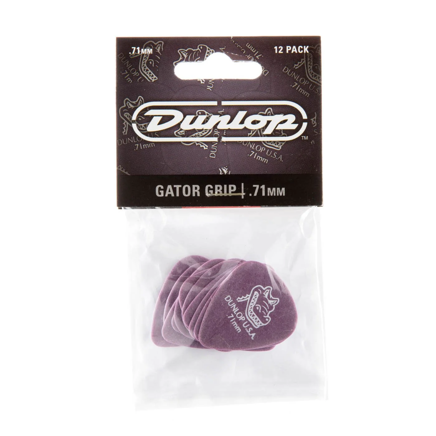 Dunlop JP771 - 0.71mm Gator Grip Picks 12pk - Image 3