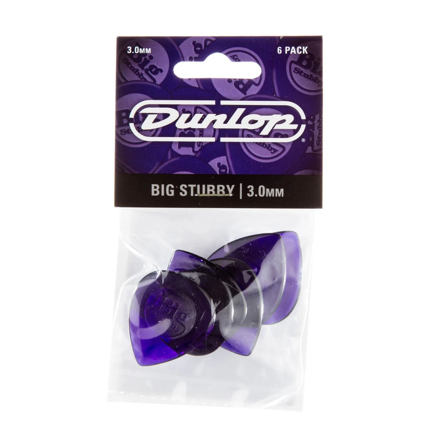 Dunlop JP330 - 3.00mm Big Stubby Picks 6pk - Image 2
