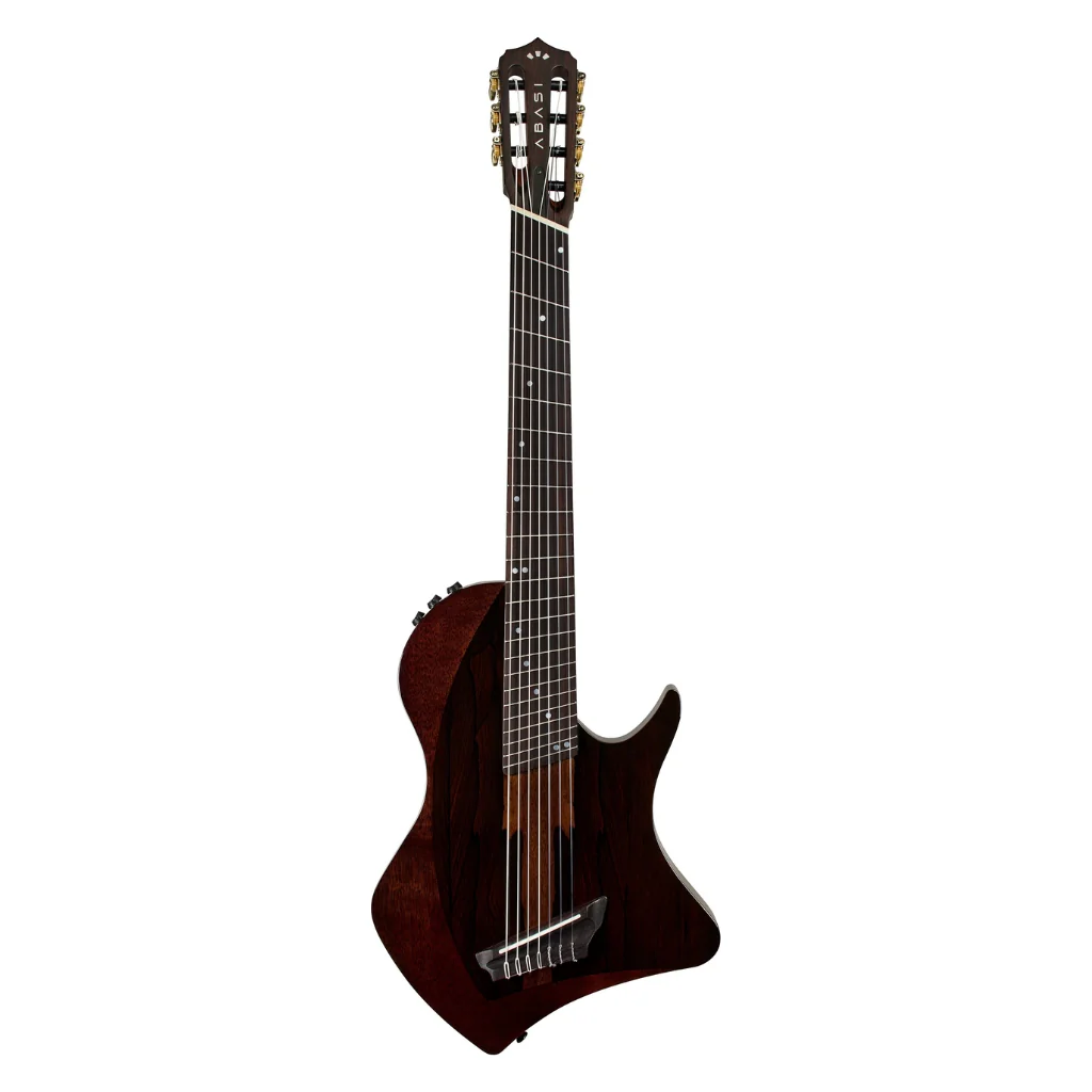 Abasi Stage 7 Nylon-String Acoustic-Electric Guitar - Ziricote - Image 4