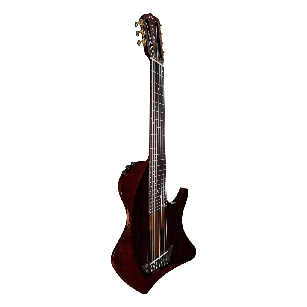 Abasi Stage 7 Nylon-String Acoustic-Electric Guitar - Ziricote - Image 6