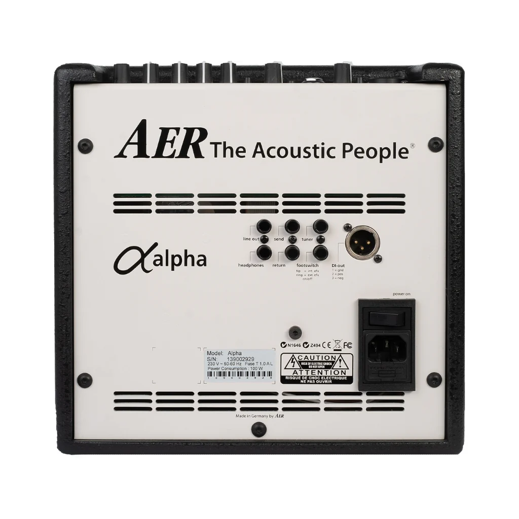 AER Alpha 40-watt 1x8-inch Acoustic Instrument Combo Amplifier - Image 3
