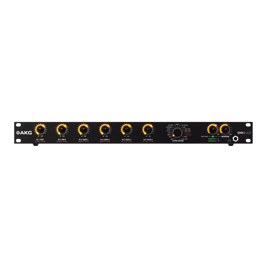 AKG DMM8ULD Auto Mic Mix 6 CH Mic/Line Input Dante