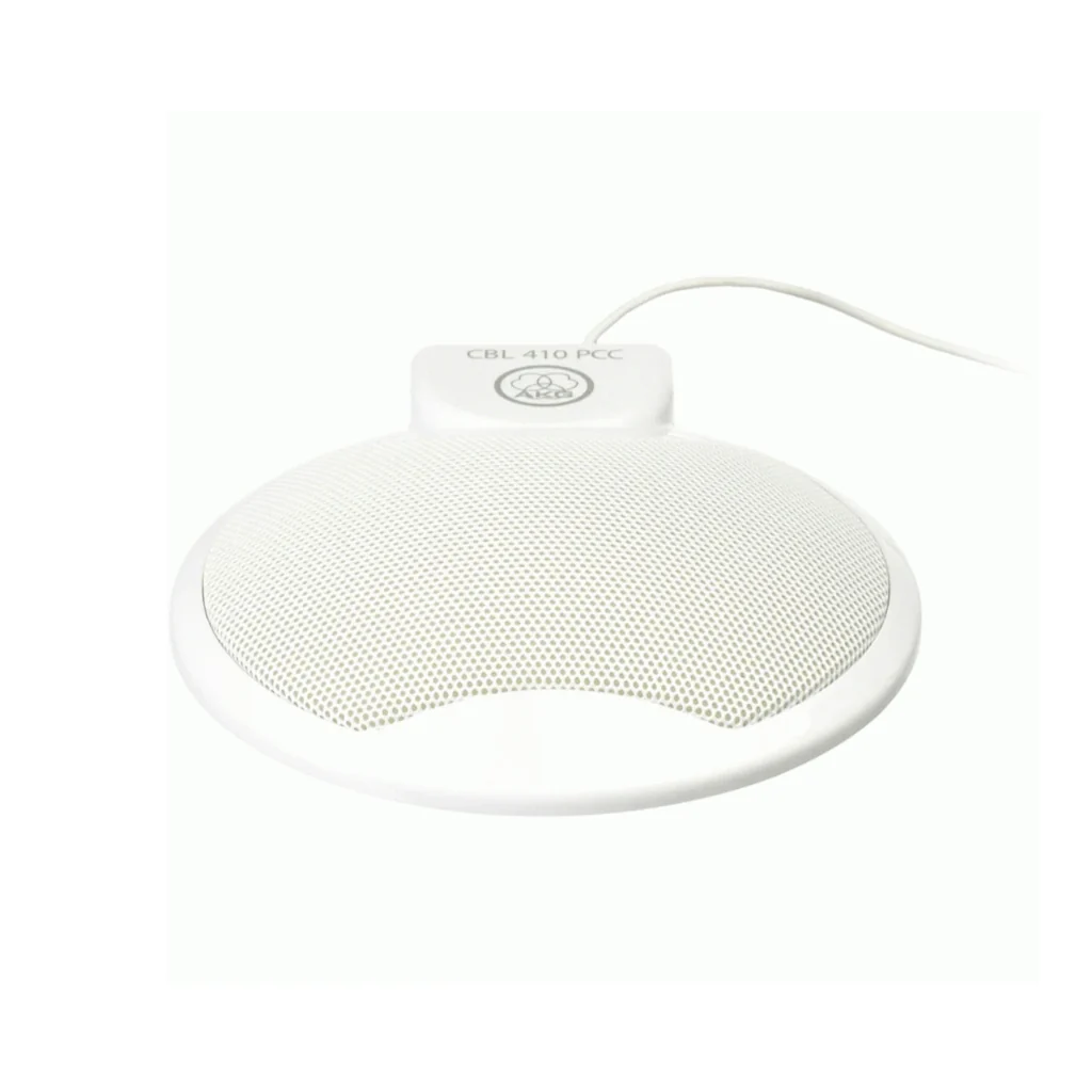 AKG CB-L410PCCW Omnidirectional Boundary Microphone, White