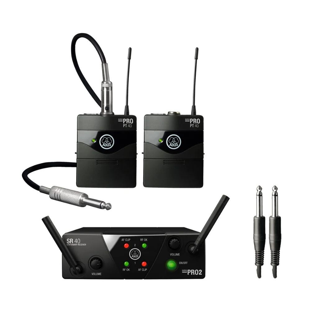 AKG WMS40 Mini Dual Instrumental Set Band A/C