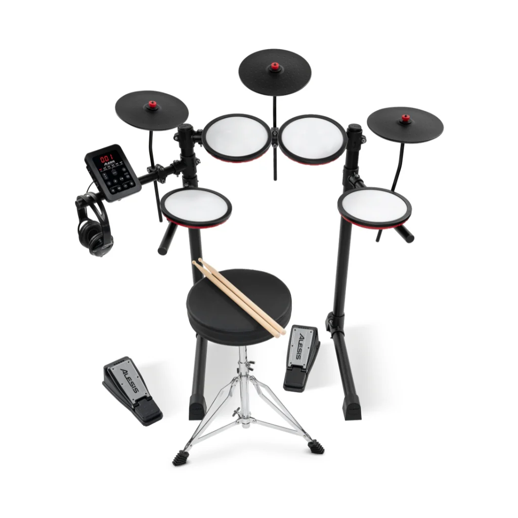 Alesis Turbo Max All-in-One 7-Piece Electronic Drum Kit for New Drummers - Image 5