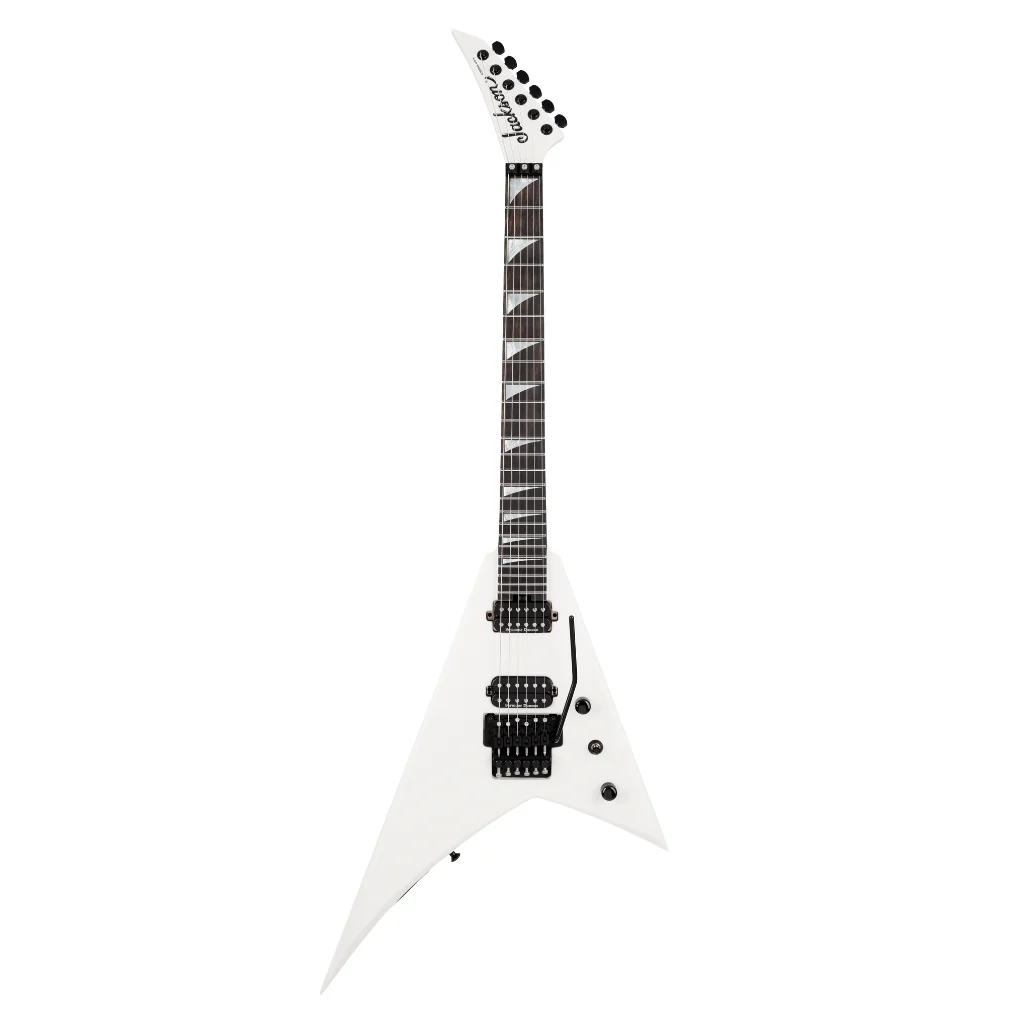 Jackson American Series Rhoads RR24 Electric Guitar - Snow White, Ebony Fingerboard - Image 2