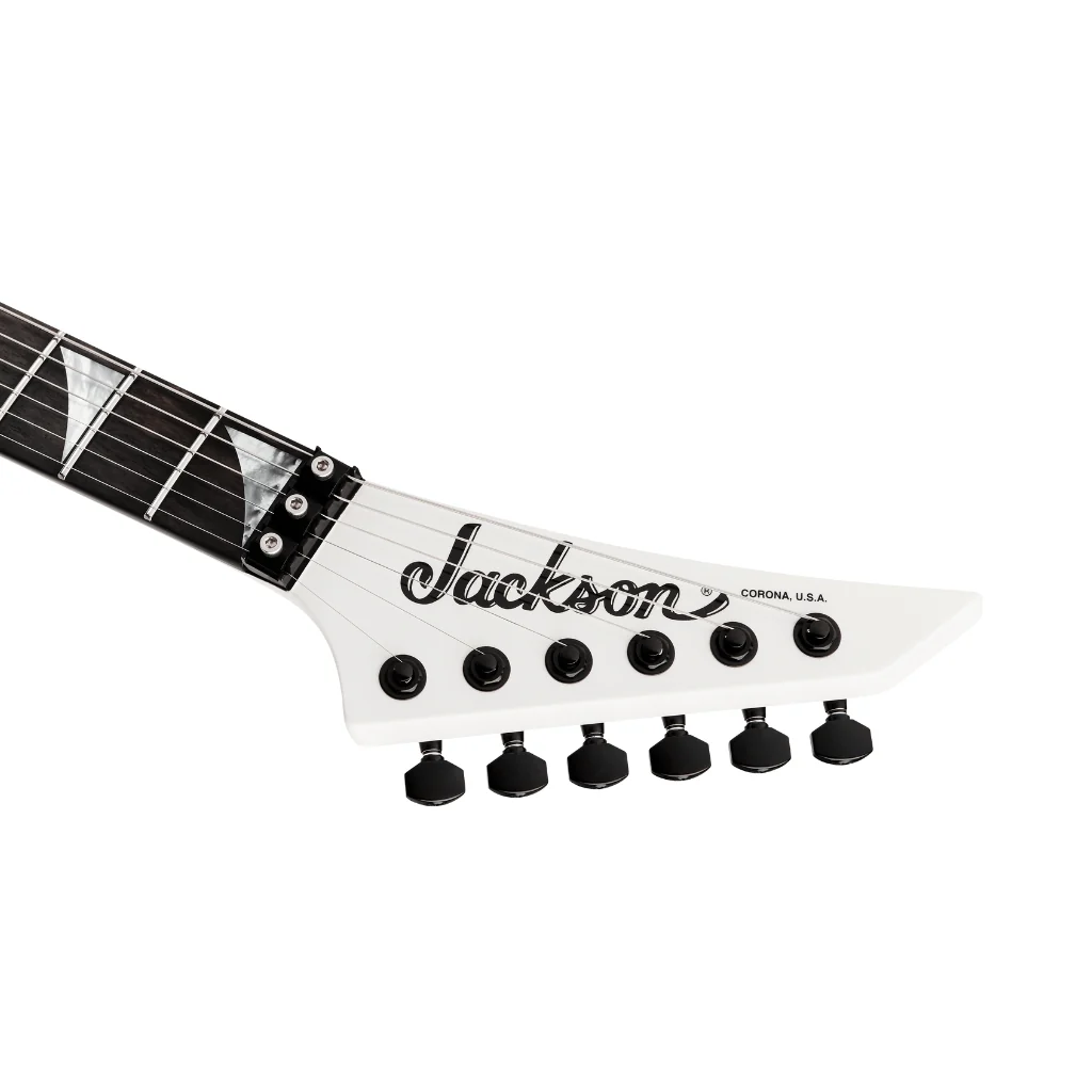 Jackson American Series Rhoads RR24 Electric Guitar - Snow White, Ebony Fingerboard - Image 4