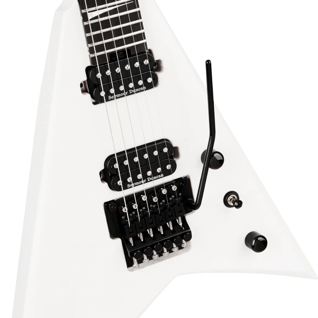Jackson American Series Rhoads RR24 Electric Guitar - Snow White, Ebony Fingerboard - Image 6