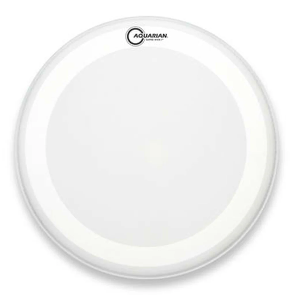 Aquarian TCSK10 22" Super-Kick 10 - Texture Coated White