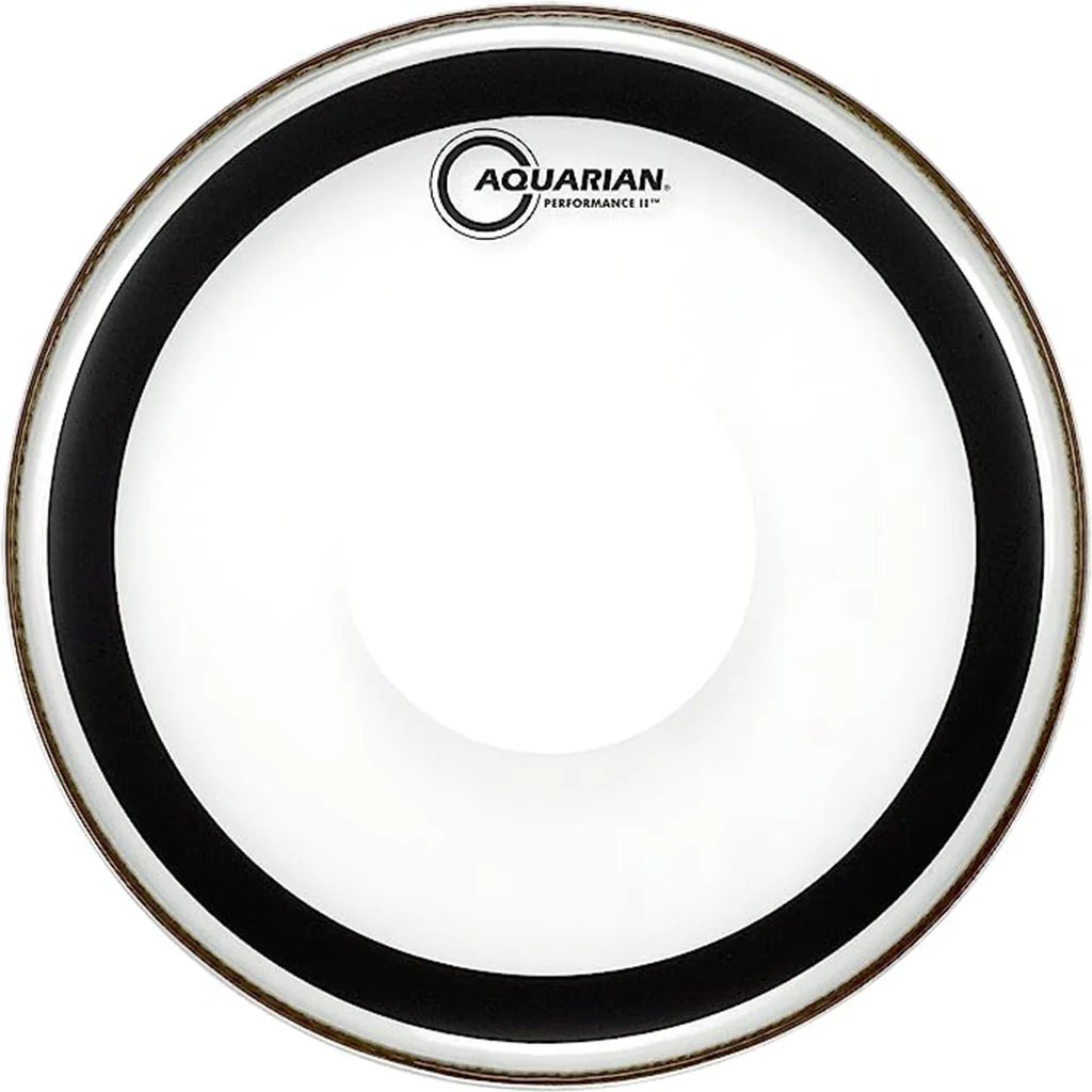 Aquarian PFPD18 18" Performance II - Clear w Power Dot