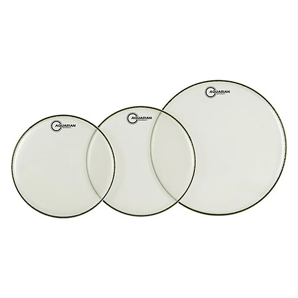 Aquarian Rsp2-b Response2 Clear 12", 13" & 16"