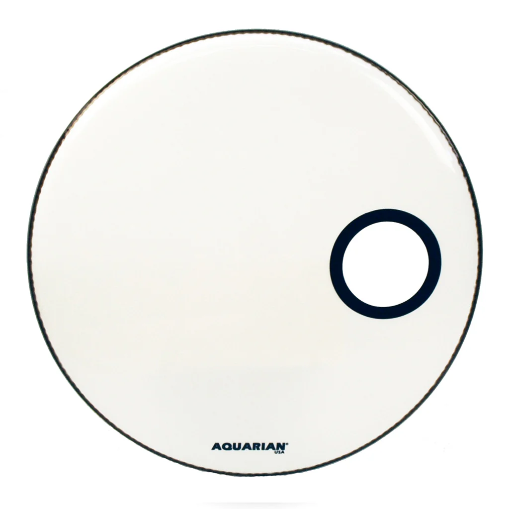 Aquarian SMPTCC28W 28" Ported Bass Small Offset White