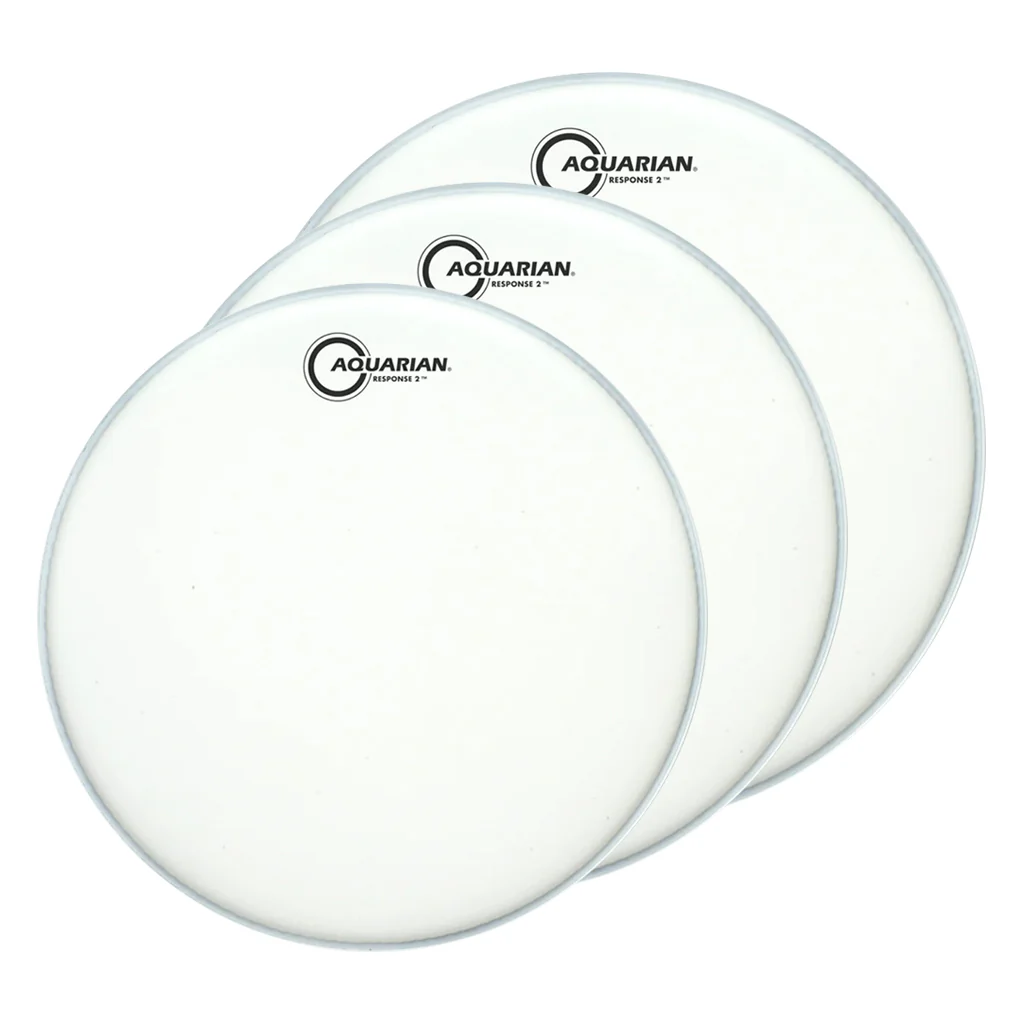 Aquarian TCRSP2A Response 2 Tom Pack - 10" 12" 14" - Coated
