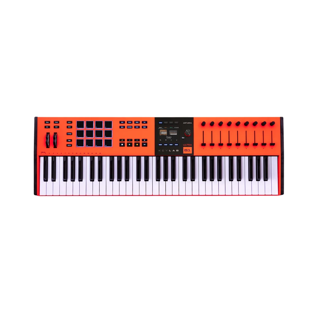 Arturia Keylab 61 MK3 MIDI Controller - 61 Keys, Ultra Orange