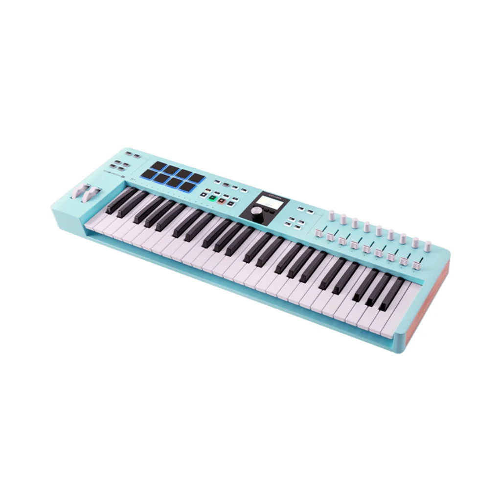 Arturia KeyLab Essential MK3 49-Key Keyboard Controller - Aquamarine - Image 2