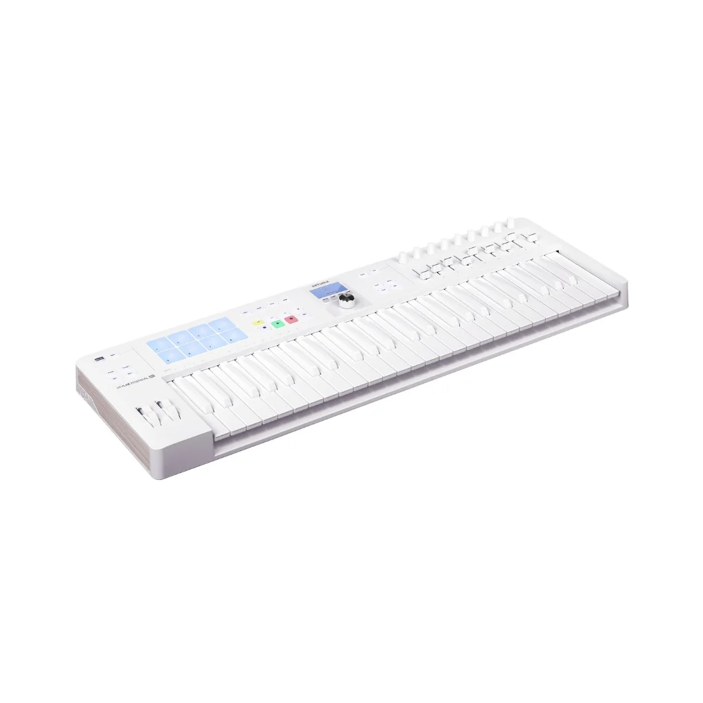 Arturia KeyLab Essential MK3 49-Key MIDI Controller - Alpine White - Image 2