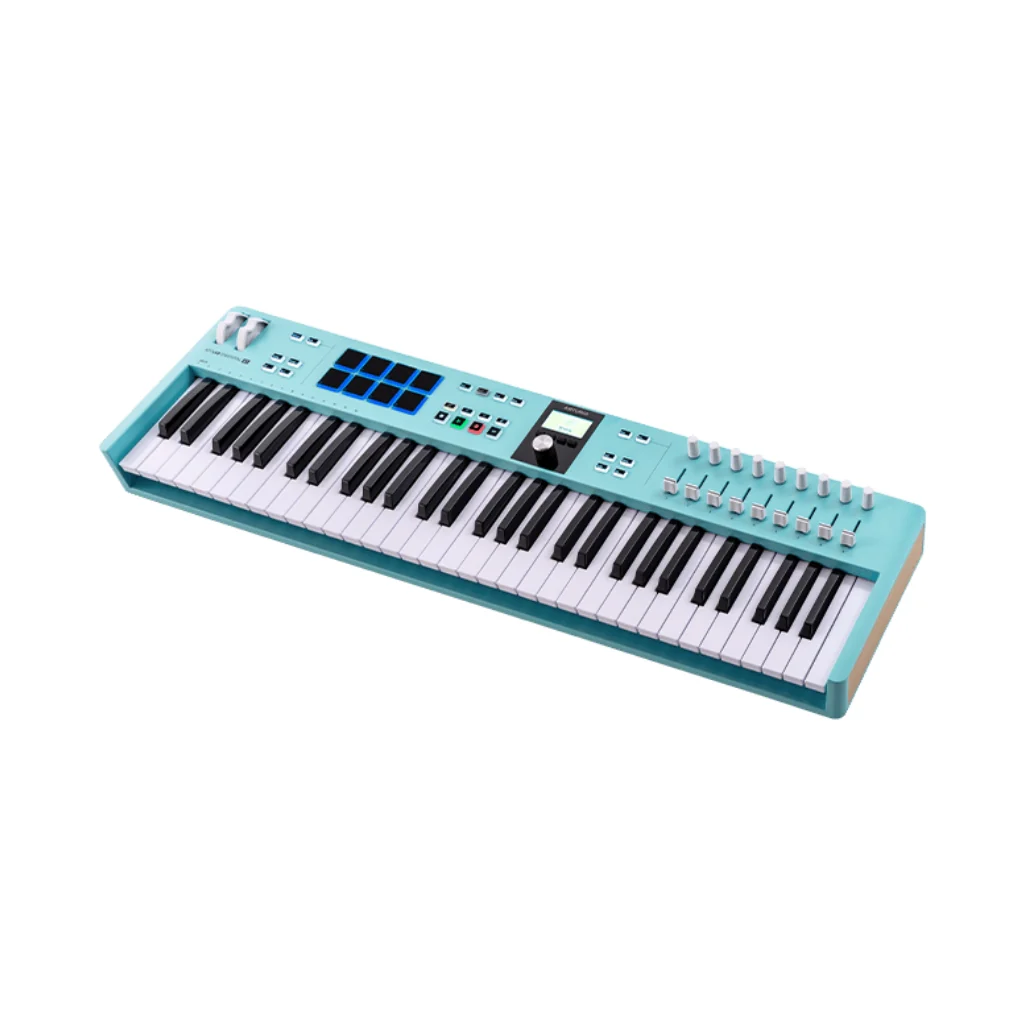 Arturia KeyLab Essential MK3 61-Key Keyboard Controller - Aquamarine - Image 2