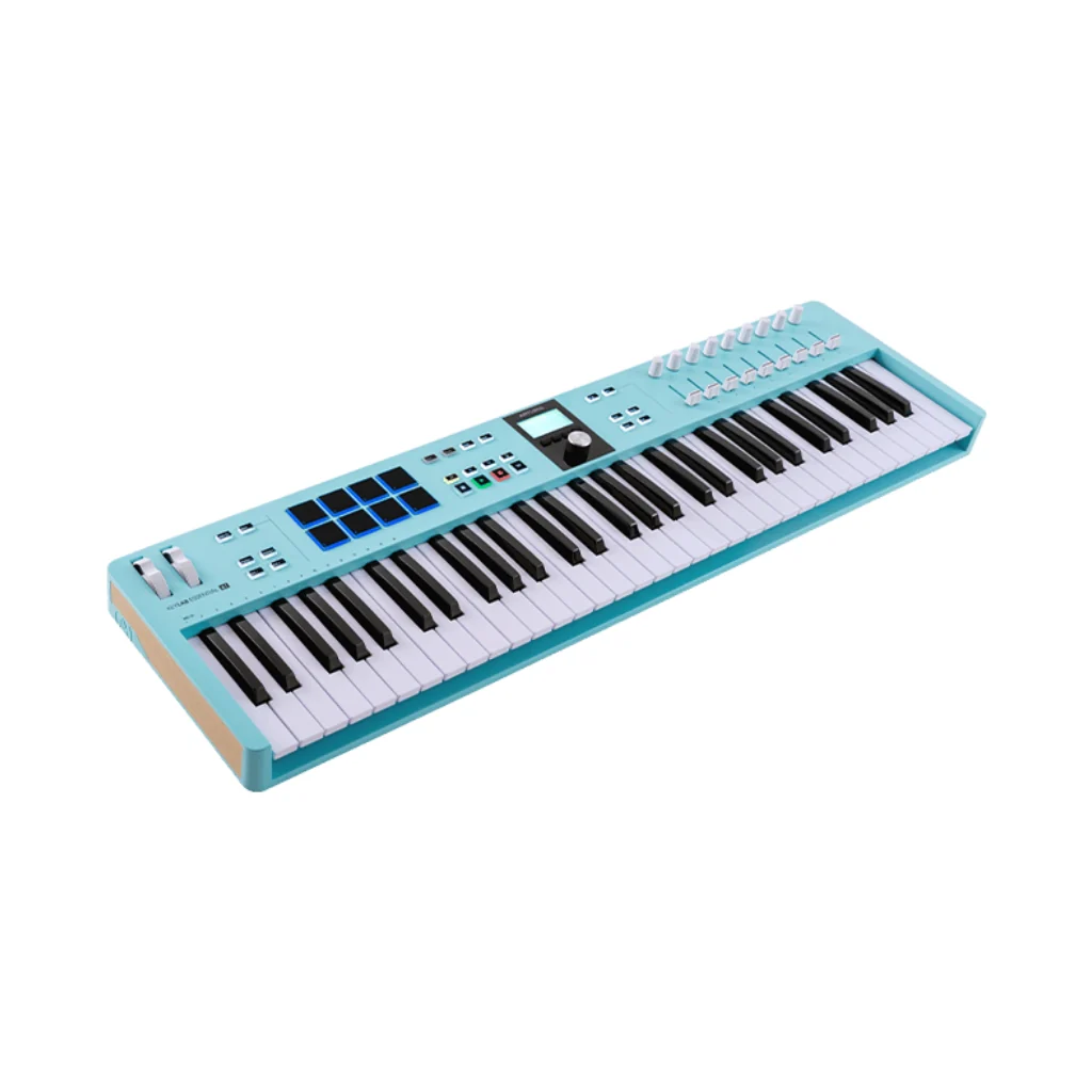 Arturia KeyLab Essential MK3 61-Key Keyboard Controller - Aquamarine - Image 3