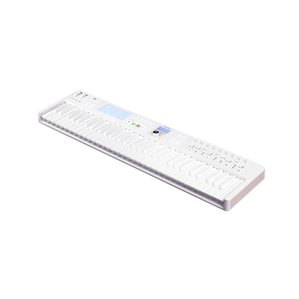 Arturia KeyLab Essential MK3 61-Key MIDI Controller - Alpine White - Image 3
