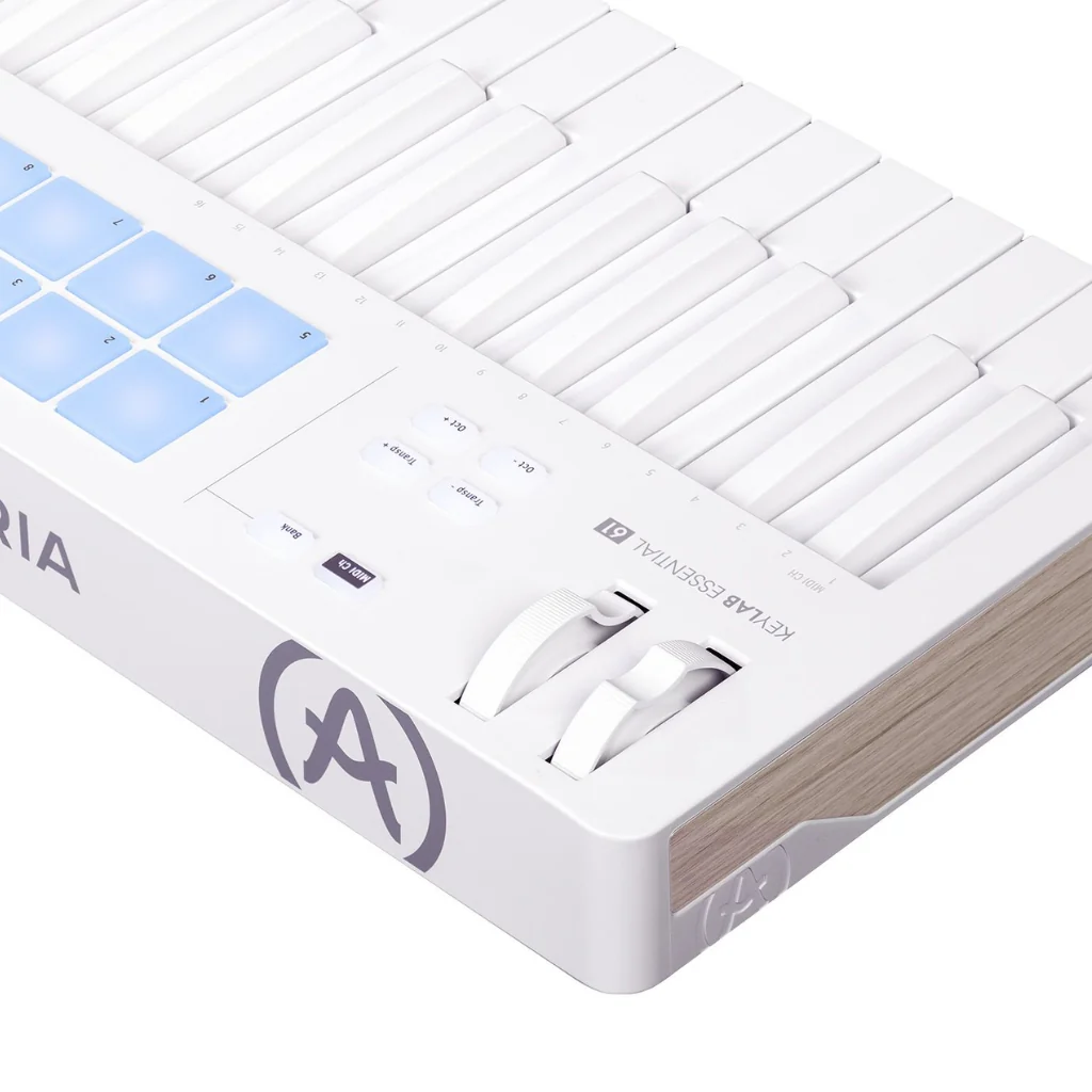 Arturia KeyLab Essential MK3 61-Key MIDI Controller - Alpine White - Image 5