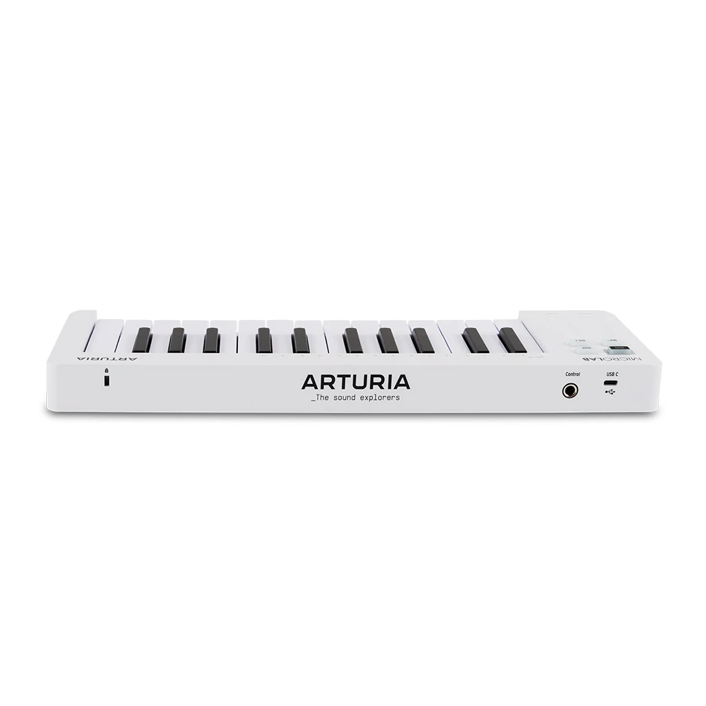Arturia Microlab 3 25-Key MIDI Controller - White - Image 2