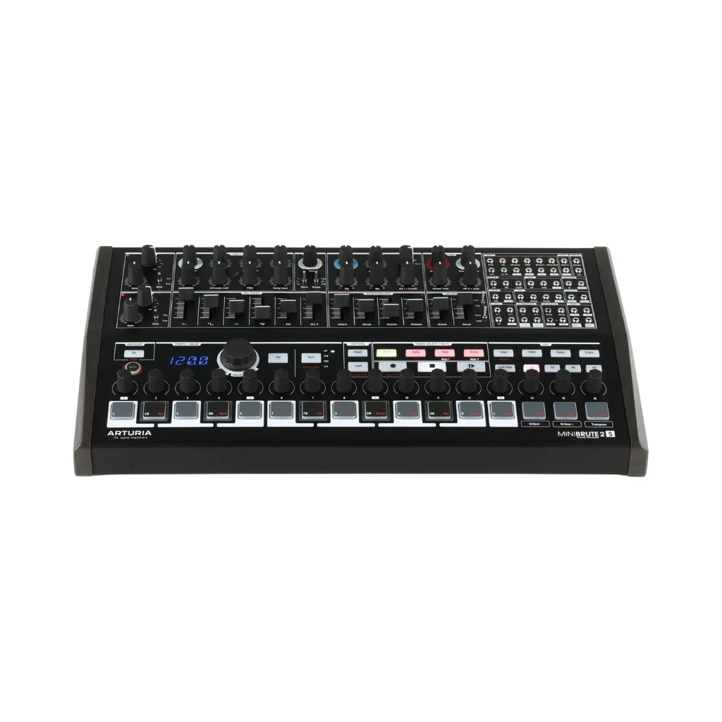 Arturia MiniBrute 2S Semi-modular Analog Sequencing Synthesizer - Black - Image 2