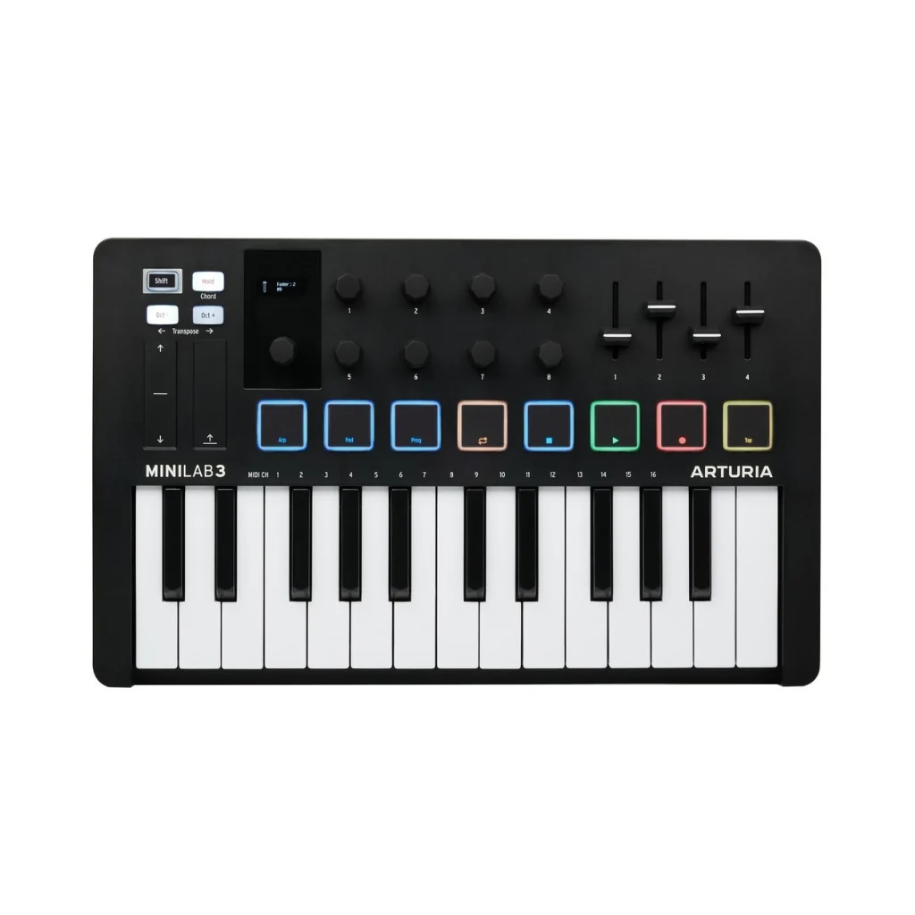 Arturia Minilab 3 25-Note Keyboard Controller - Black