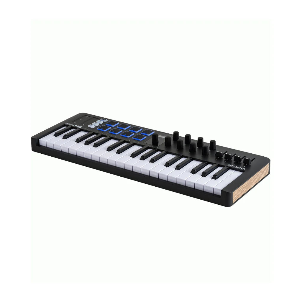 Arturia MiniLab 37 MK3 Compact 37-key MIDI Controller - Black - Image 2