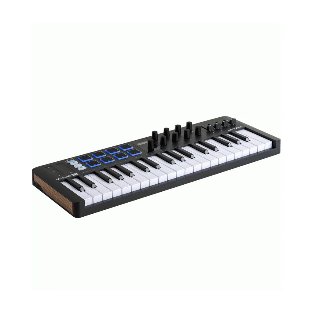 Arturia MiniLab 37 MK3 Compact 37-key MIDI Controller - Black - Image 3