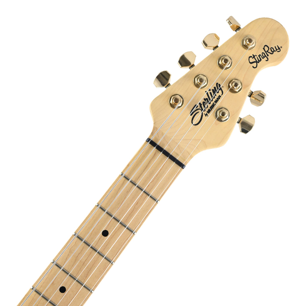 B-STOCK Sterling Stingray Guitar SR Jared Dines - Black w Gold Hardware - Image 8