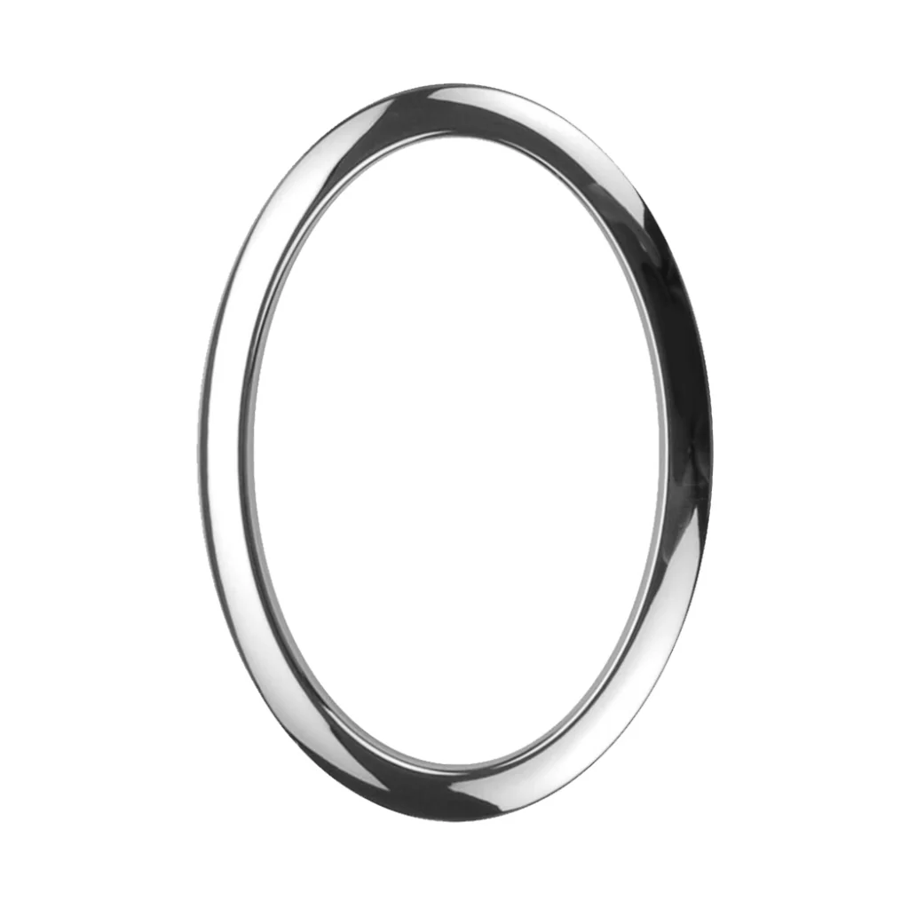 Bass Drum O 6" Oval Bass Drum Port Chrome