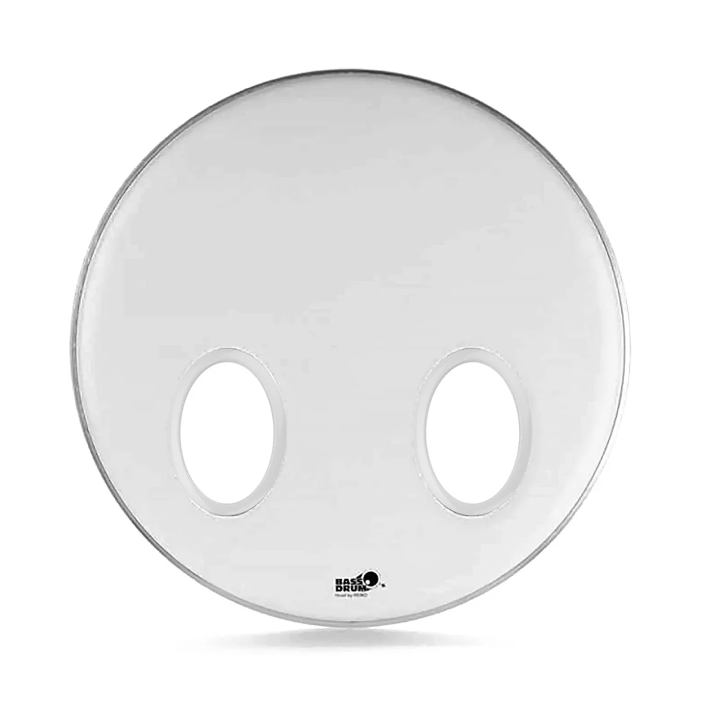 Bass Drum O  6" Oval Bass Drum Port White - Image 2