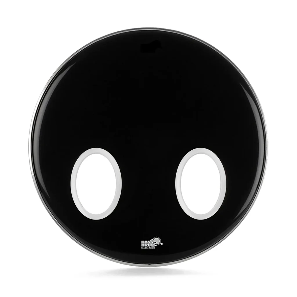 Bass Drum O  6" Oval Bass Drum Port White - Image 3