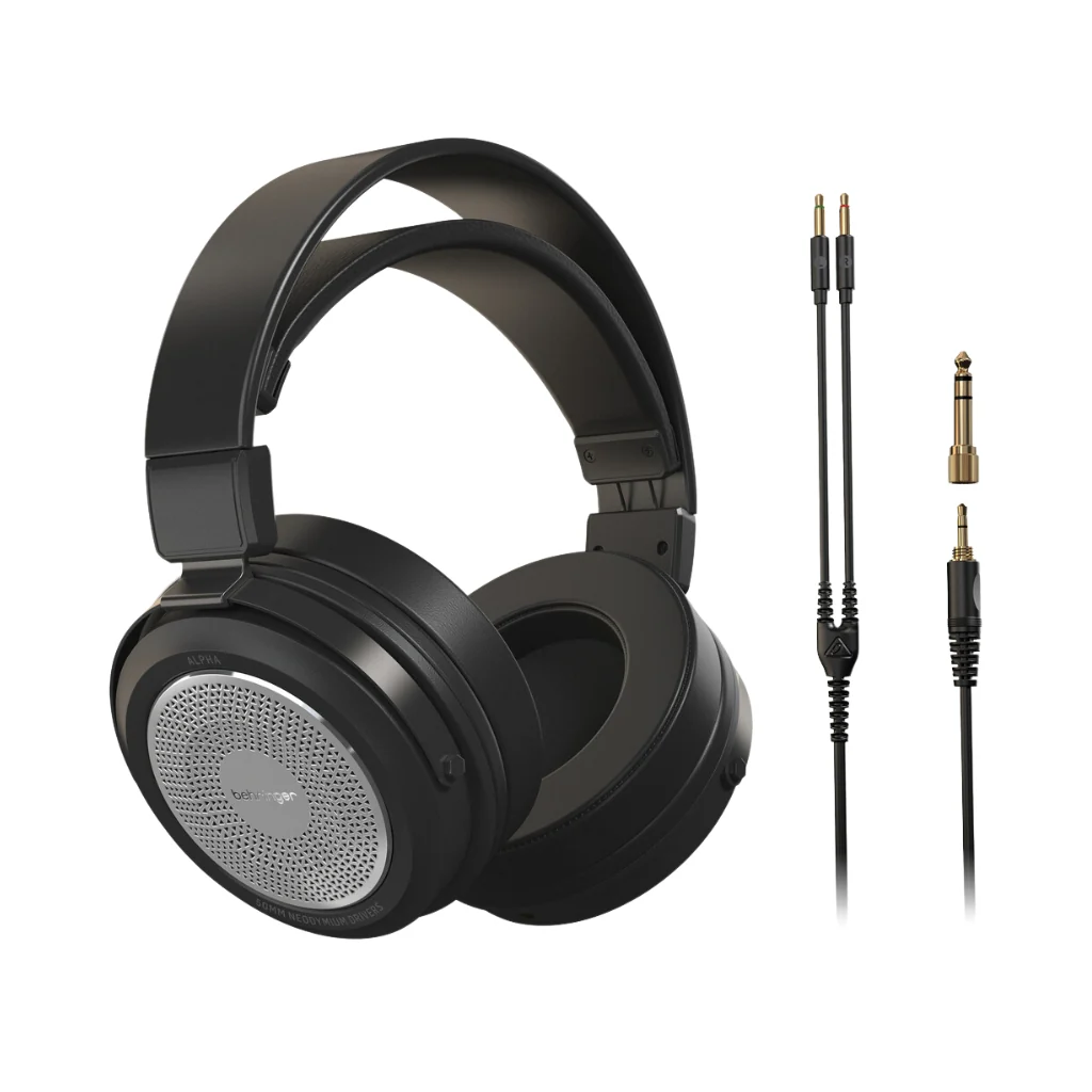 Behringer Alpha Retro Style Open Back Headphones - Image 3