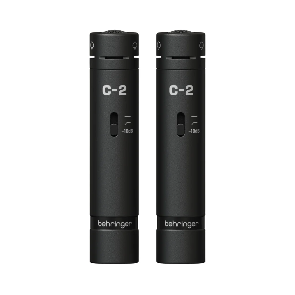 Behringer C-2 Matched Studio Condenser Microphones (pair) - Dark Edition