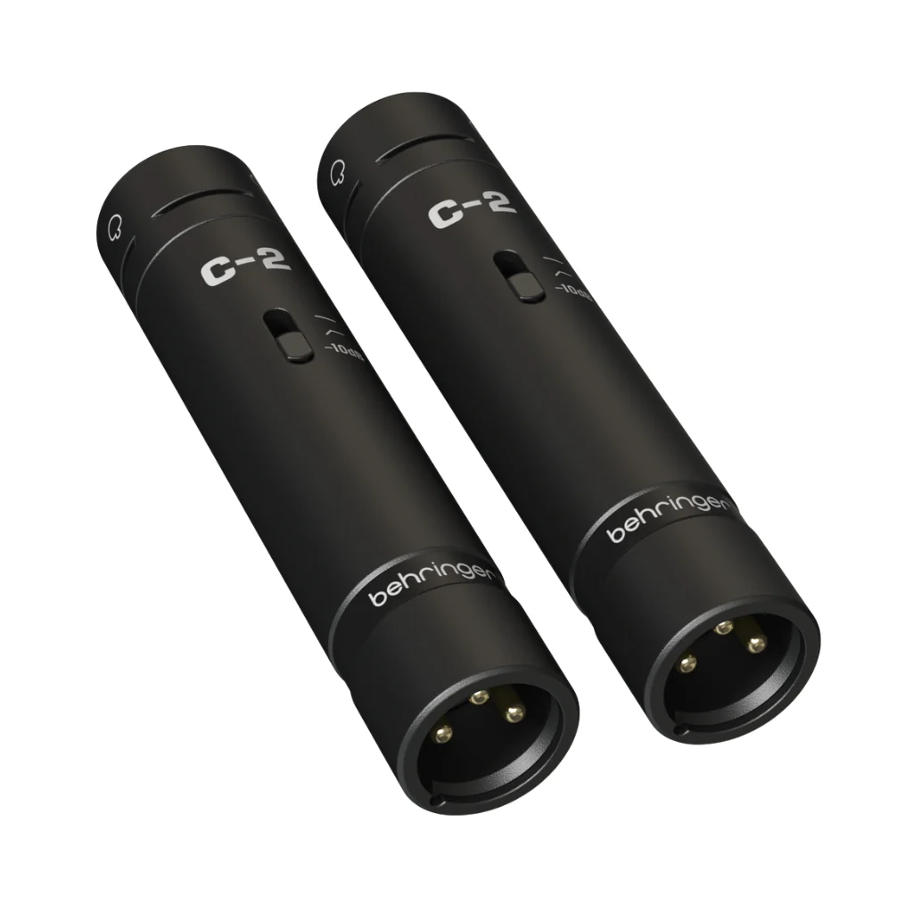 Behringer C-2 Matched Studio Condenser Microphones (pair) - Dark Edition - Image 3