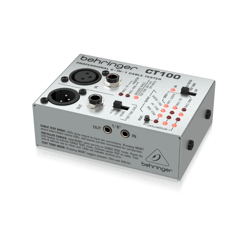 Behringer CT100 Cable Tester - Image 4