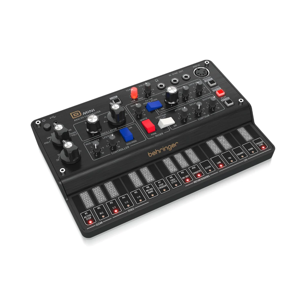 Behringer D Mini Portable Analog Synthesizer - Image 3