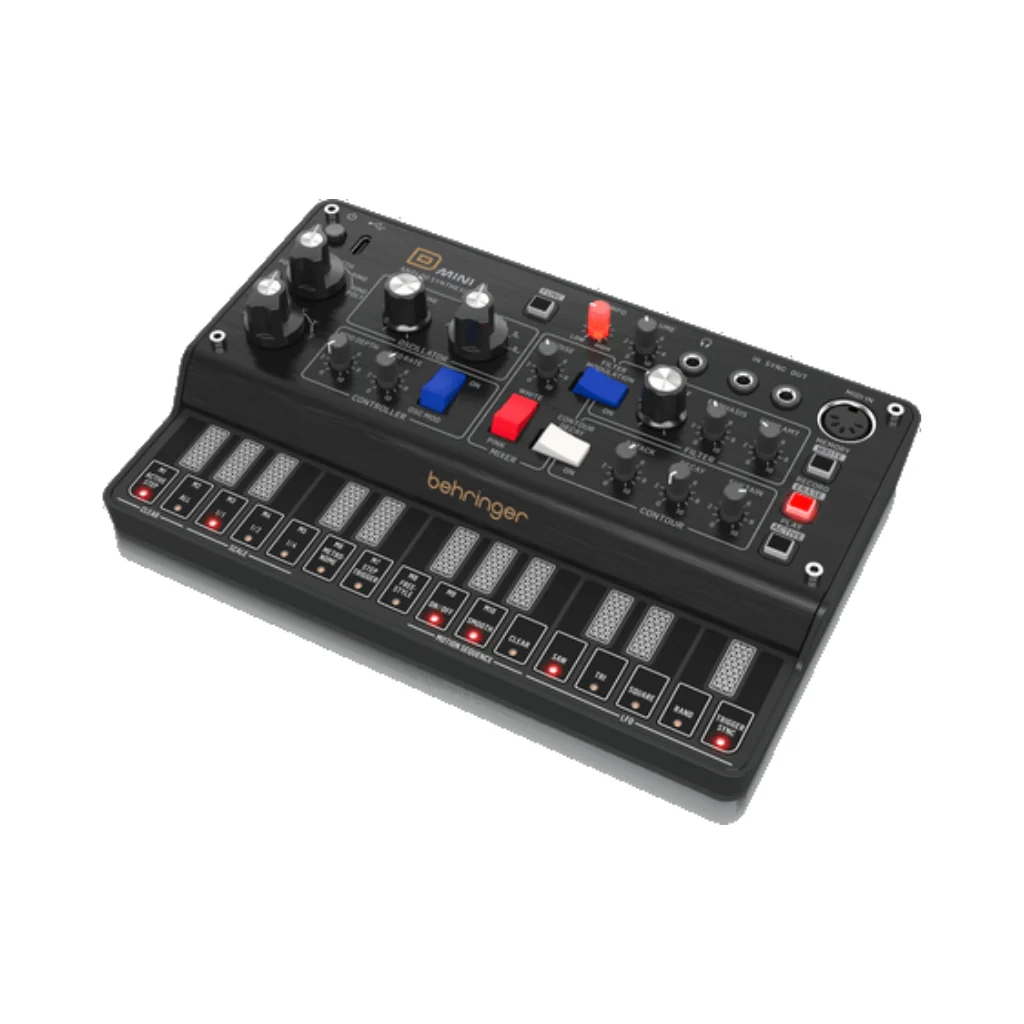 Behringer D Mini Portable Analog Synthesizer - Image 4
