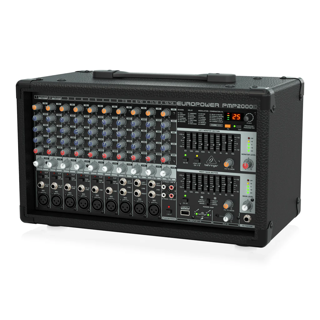 Behringer Europower PMP2000D Pwred Mixer - Image 4