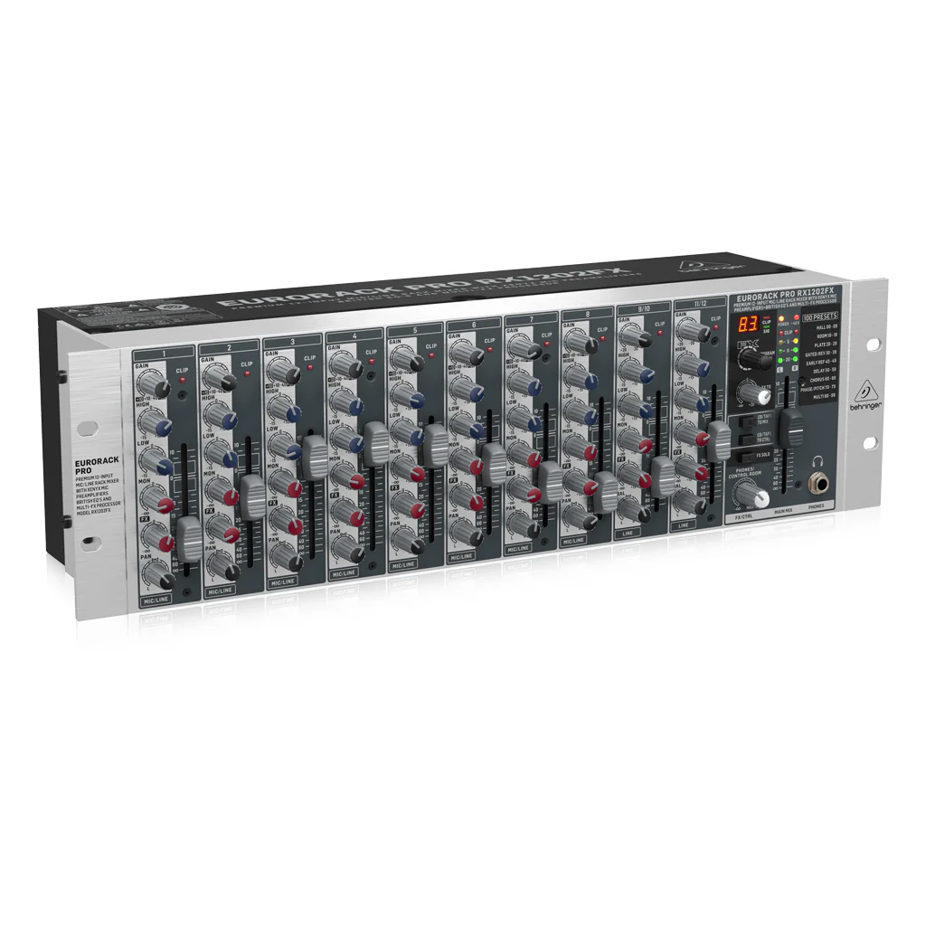 Behringer Eurorack Pro RX1202FX Rack Mixer - Image 2