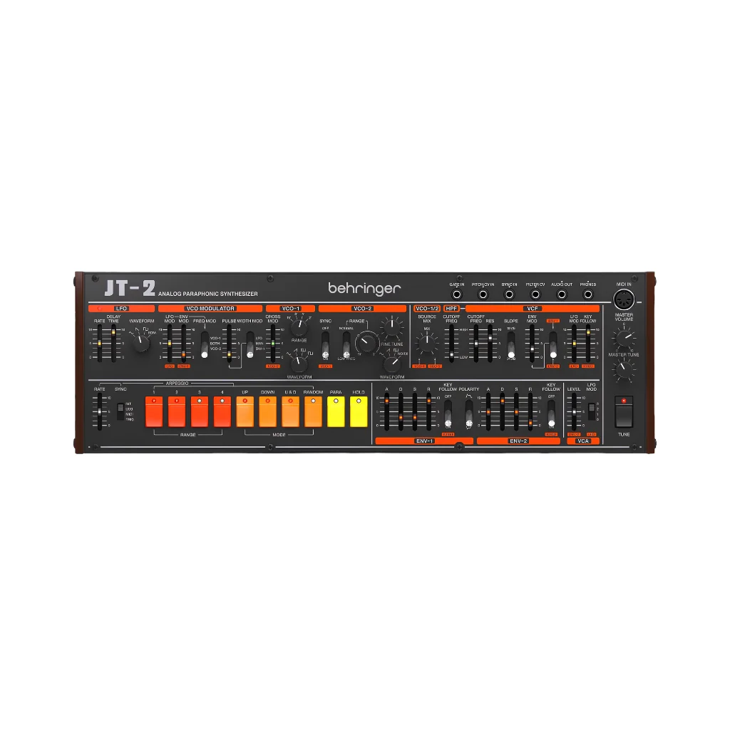 Behringer JT-2 Euro Rack Paraphonic Analogue Synthesizer