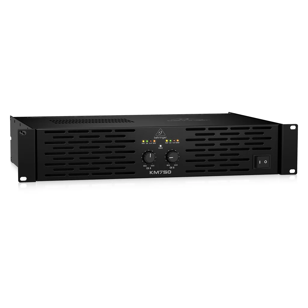 Behringer KM750 Stereo Power Amplifier - Image 2
