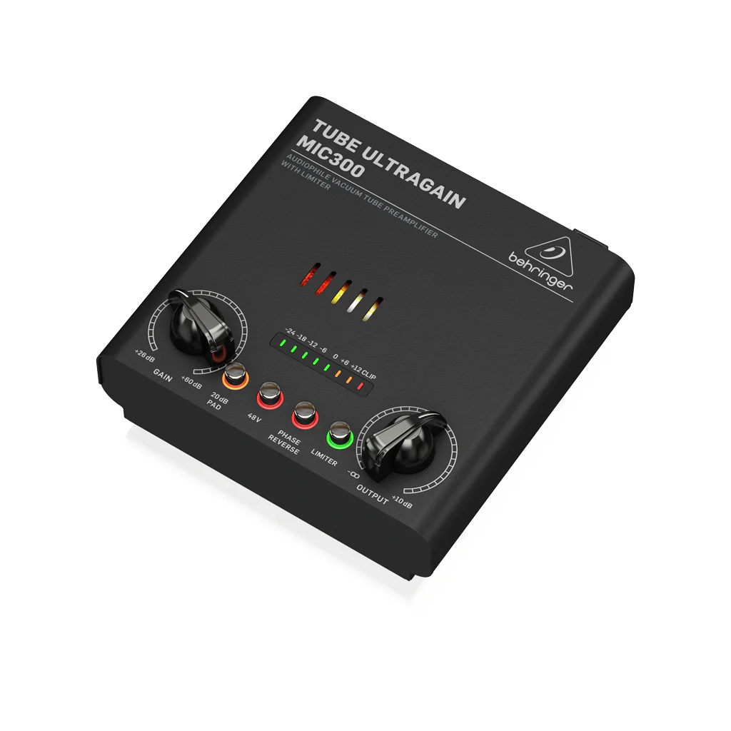 Behringer MIC300 Tube Preamp With Limiter - Image 3