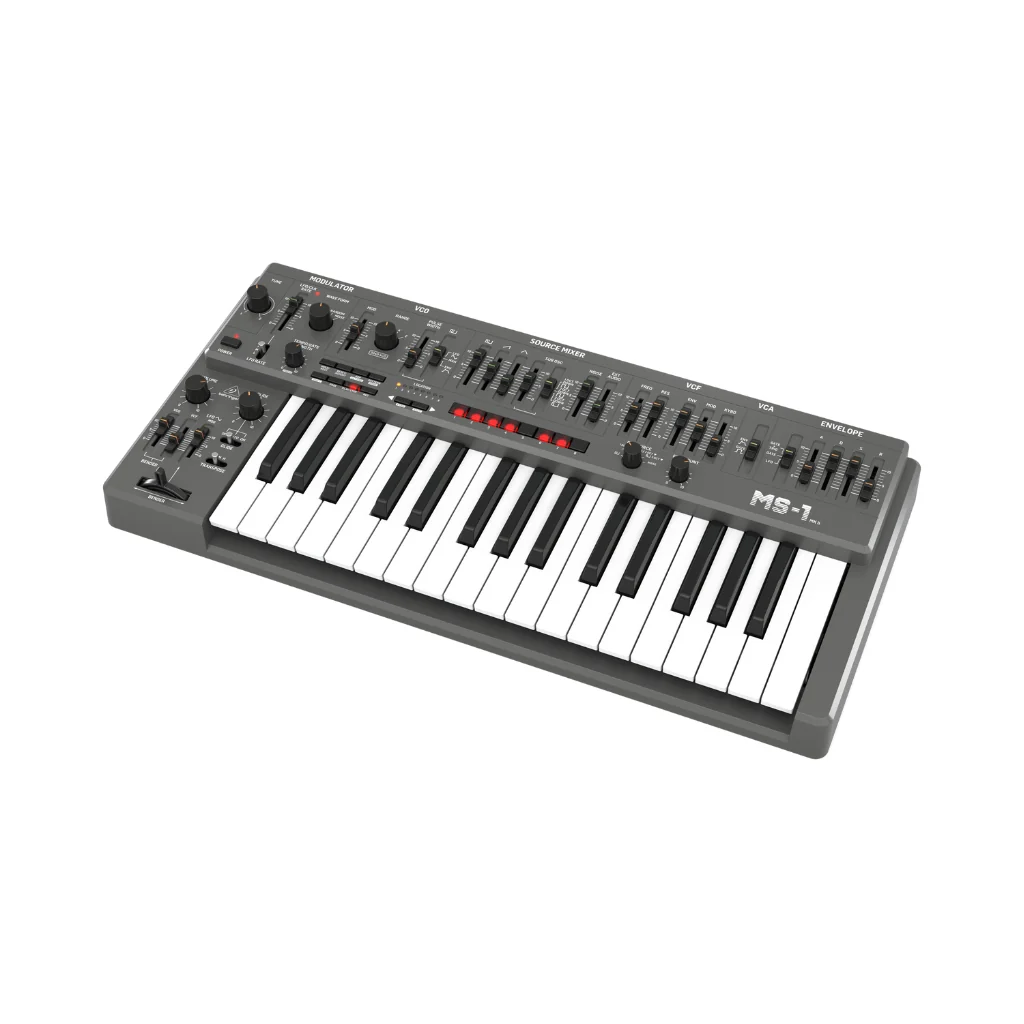 Behringer MS-1 MK II-GY 32-key Monophonic Analog Synthesizer - Grey - Image 4