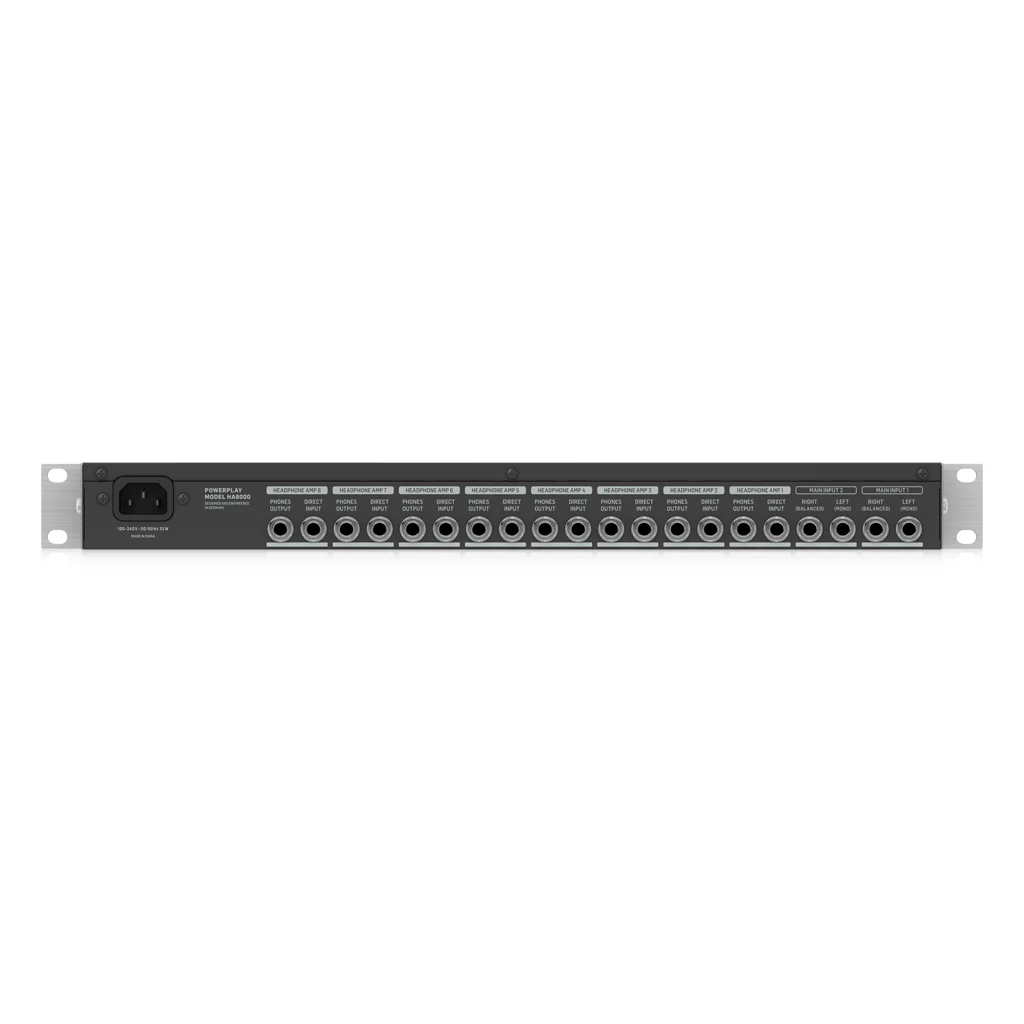 Behringer Powerplay PRO-8 HA8000 V2 Amp - Image 4