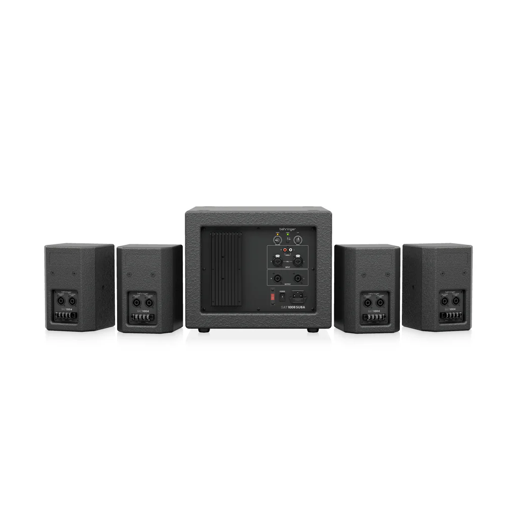 Behringer SAT 1004 PA Bundle 8" Sub W/ 4 X 4" Speaker - Image 4