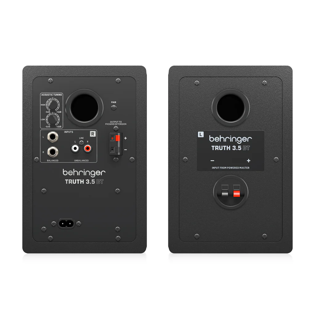 Behringer Truth 3.5 BT Studio Monitors W/ Bluetooth (Pair) - Image 4
